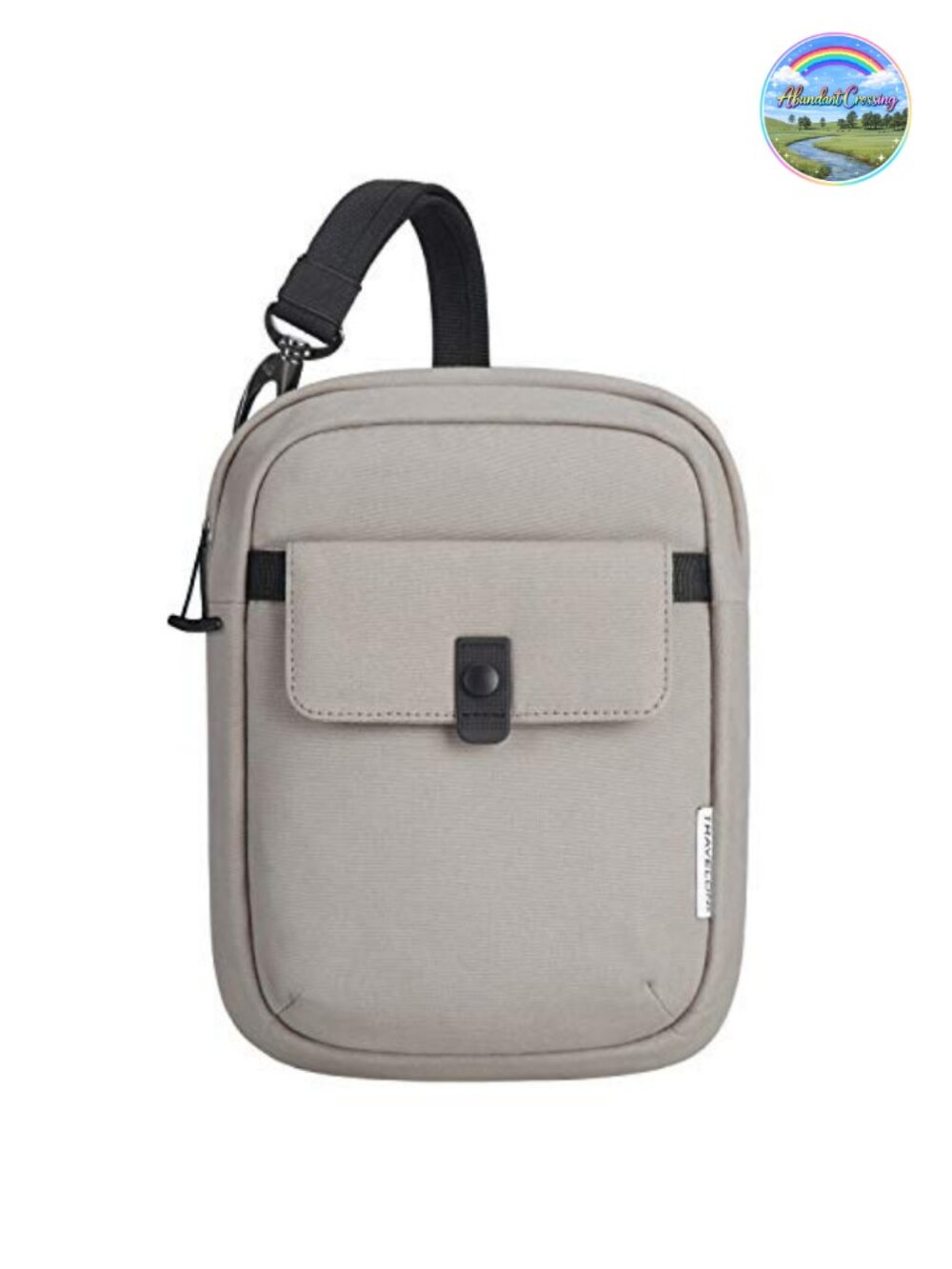 Anti-Theft Travel Crossbody Bag with RFID Blocking, Slash Resistant